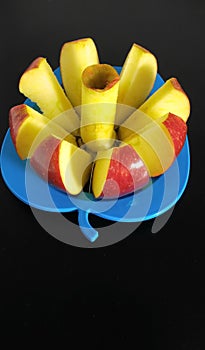 One Blue Apple Cutting Tool