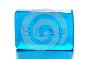 One Blue Bar of Soap