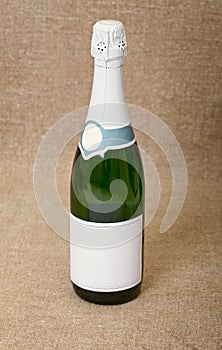 One bottle of sparkling wine