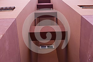 One building look from the bottom up