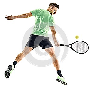 Tenis jugador hombre 