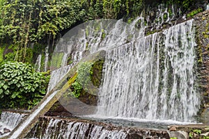 One of Chorros de la Calera, set of waterfalls near Juayua village, El Salvad photo