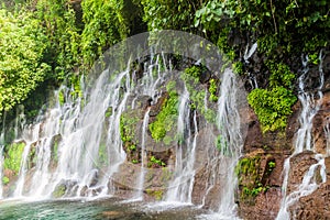 One of Chorros de la Calera, set of waterfalls near Juayua village, El Salvad photo