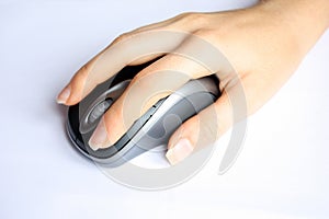 One-click computer mouse