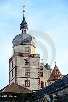 One of the Corner Towers of Fortress Marienberg