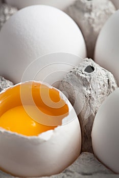 One cracked egg