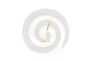 Fresh raw white Eggs isolated on white