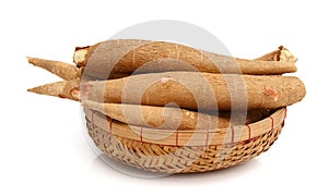 Chopped and whole cassava