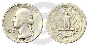 One Dime Coin of USA of 1946