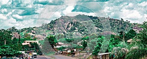 One of the Ekiti Hills in Ikere Ekiti Nigeria