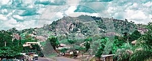 One of the Ekiti Hills in Ikere Ekiti Nigeria photo