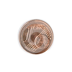 One Euro Cent Coin