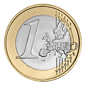 One euro coin