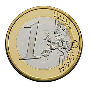 One euro coin