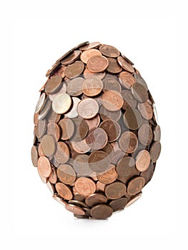 One eurocent egg