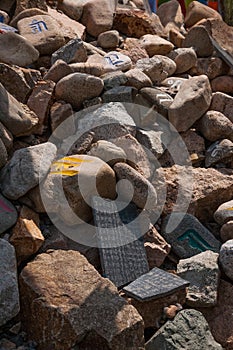 One of the famous Tibetan Buddhist temple ---- Miao Temple of Mani Dui obo