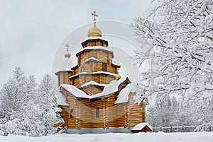 Church of the Arctic circle photo