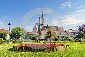 One fine day in Medias, Romania photo