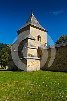 Tower of Sucevita monastery, Romania