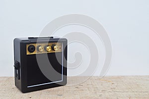 One of the gear for guitarists is a mini guitar amplifier