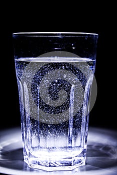 One glass of water photo
