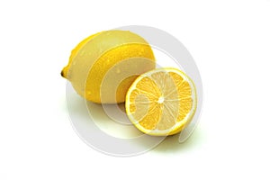 One and half of lemon