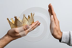Rejecting the Crown of Ego photo