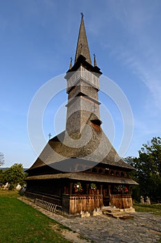One of the highest wooden churches in Europe, Romania