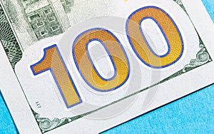 One hundred dollar bill