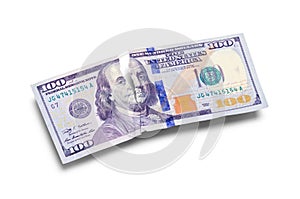 Torn Hundred Dollar Bill