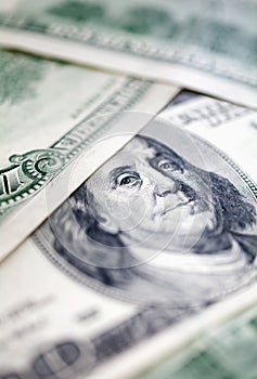 One hundred dollars background