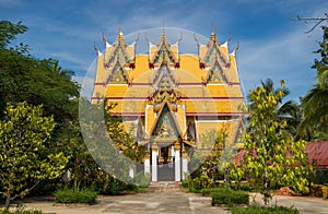 At Wat Wang Wiwekaram photo