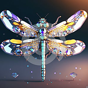 The glamourous Dragonfly jewel photo