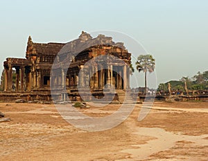 One of the libraries at Angkor Wat