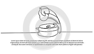 One line of gramofon