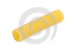 One Maccherone on white background