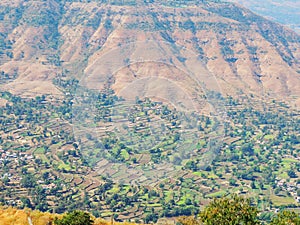 One of Mahabaleshwar hill view