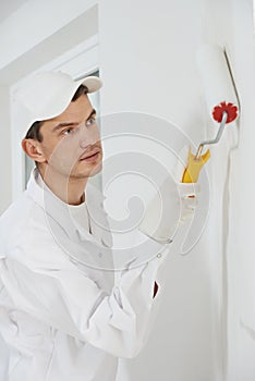 House painter at work photo