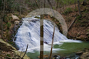 One of the Many Waterfalls on Roaring Run Creek