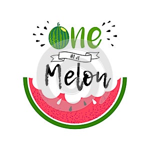 One in a melon girl