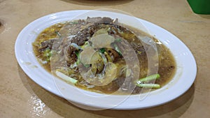 Kuey Tiaw beef soup photo