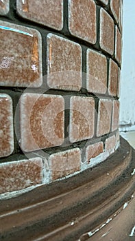 One of Mosque Pillar