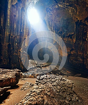 One of the most beautiful caves of Borneo Gomantong.Malaysia