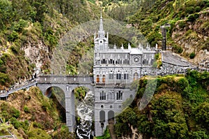 Sanctuary Las Lajas in Colombia photo