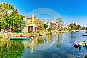 One of the most beautiful district of Los Angeles - is Venice. California photo