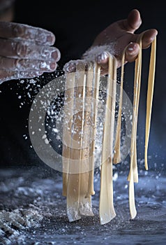 Preparation of the Venezuelan TequeÃ±o photo