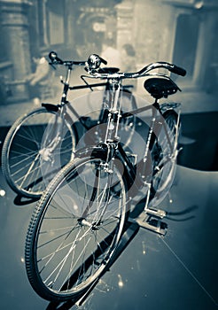 One of the most famous bicycle photo