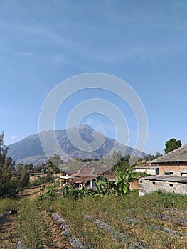One of the mountains in Central Java, Indonesia
