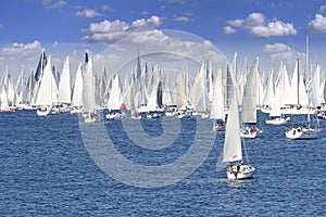 One oft Biggest sail boat regata in the world