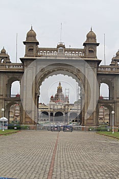 Mysore palace in karnataka india photo